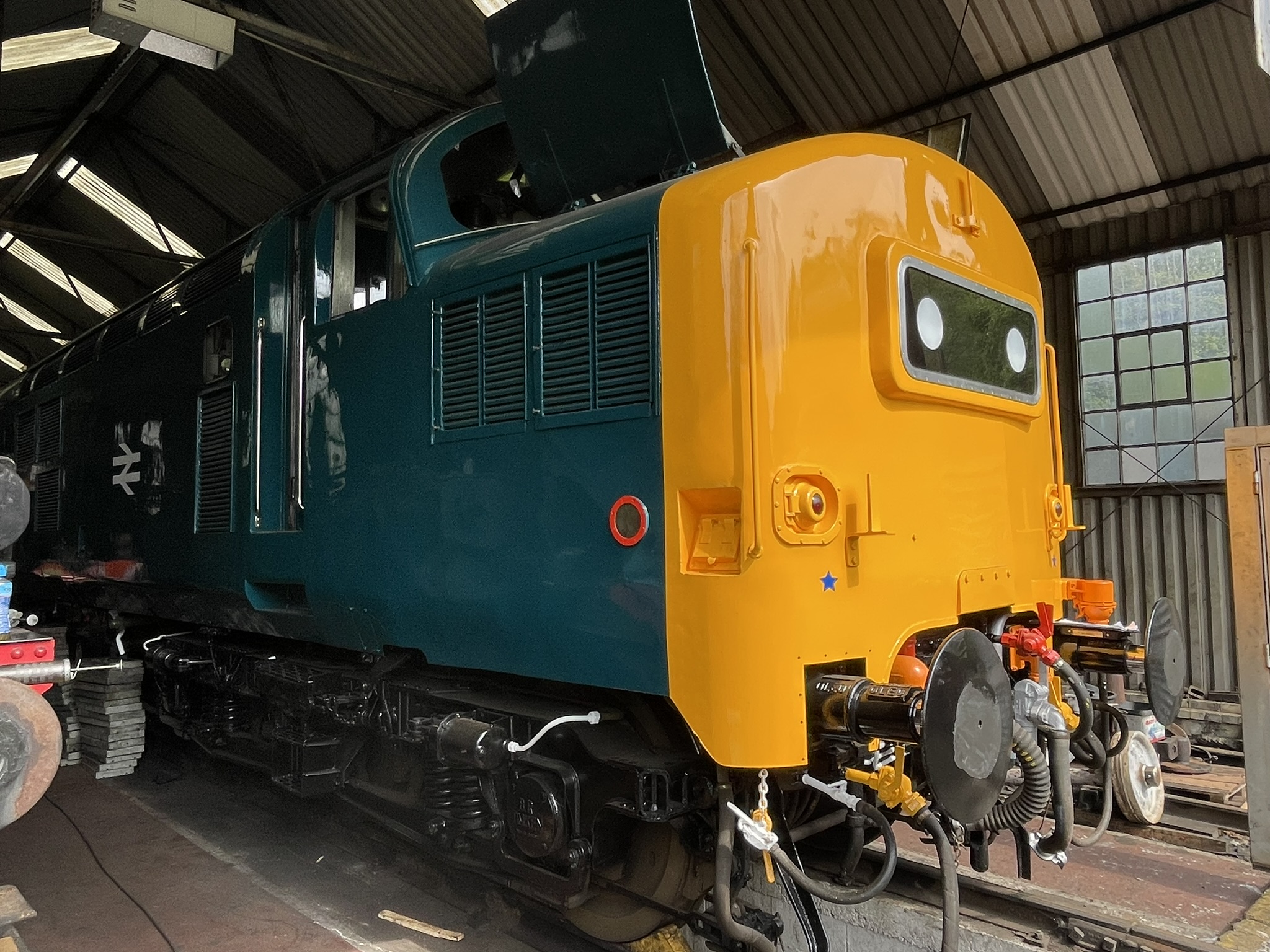 Diesel engine North York Moors Railway day trip Diesel engine North York Moors Railway day trip