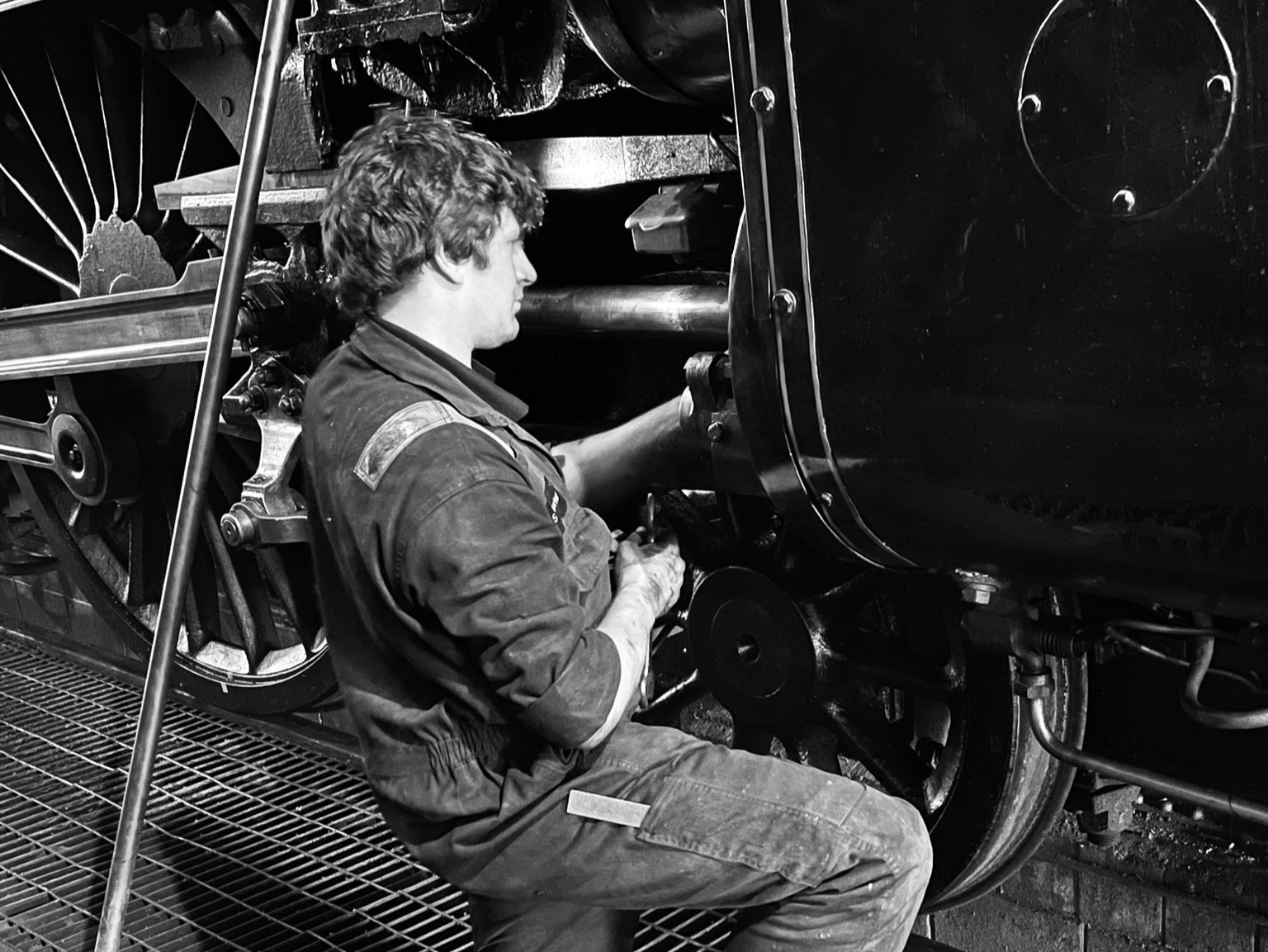 Engine shed tour North York Moors Railway day out Engine shed tour North York Moors Railway day out