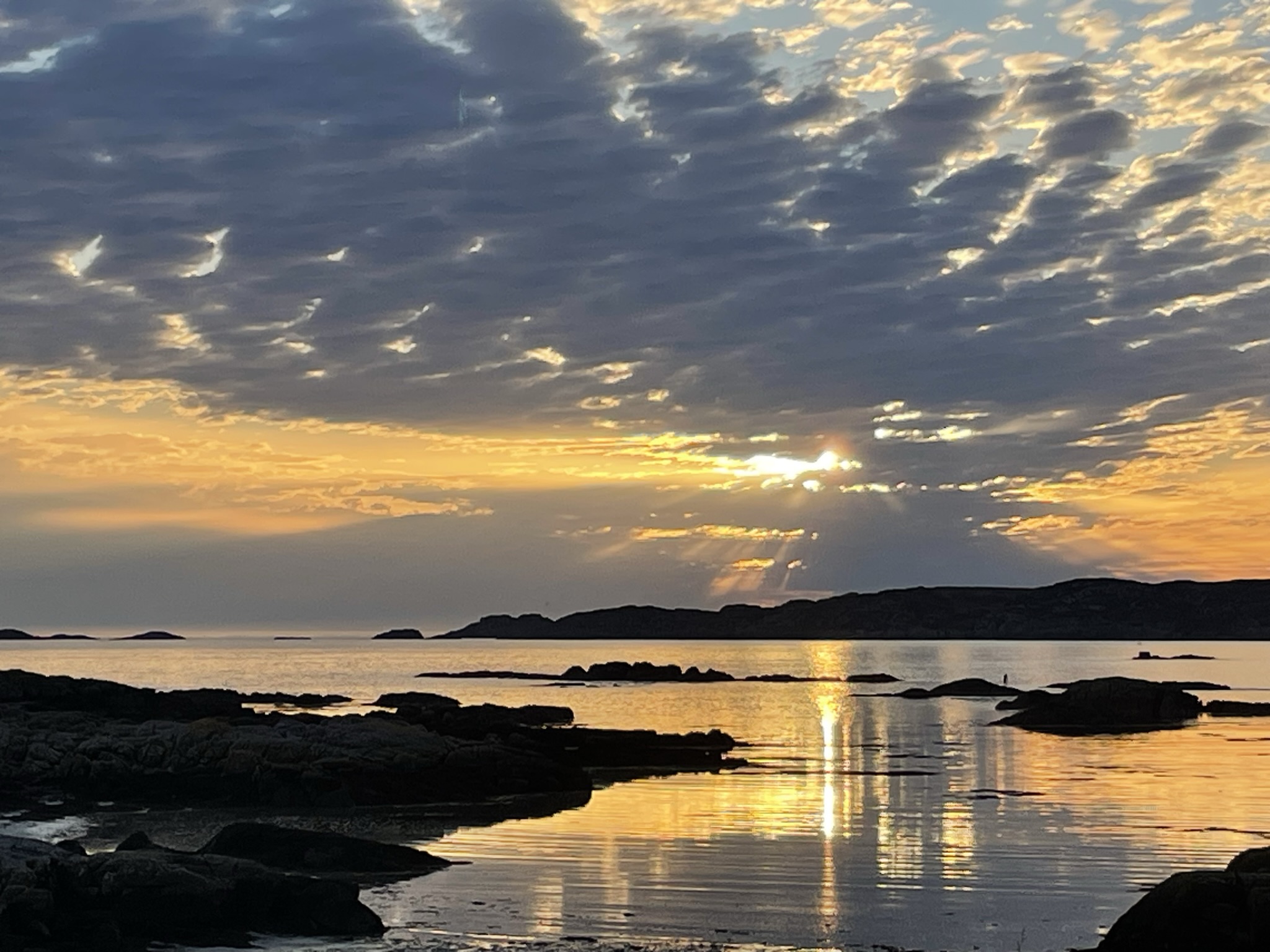 Sunset from Mull Mull short break Sunset from Mull Mull short break