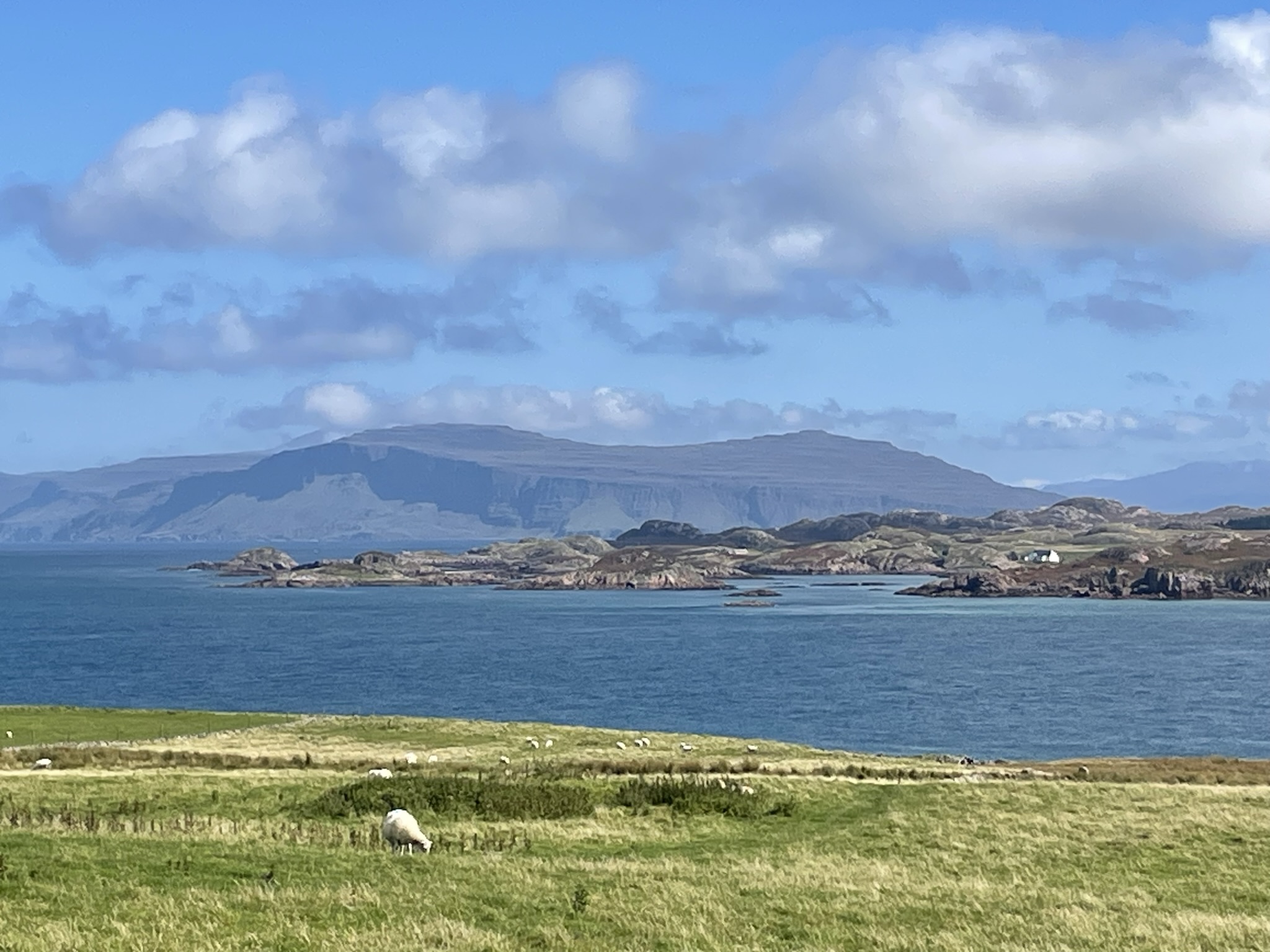 View from Dun I Iona Mull short break