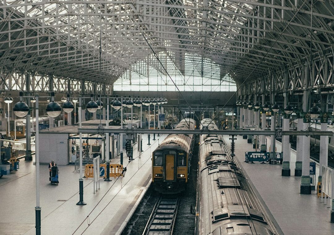 photo of train station UK travel